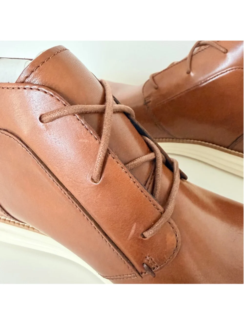 Cole Haan New Original Grand Chukka Boots Men's Size 15 Woodbury Ivory C28213